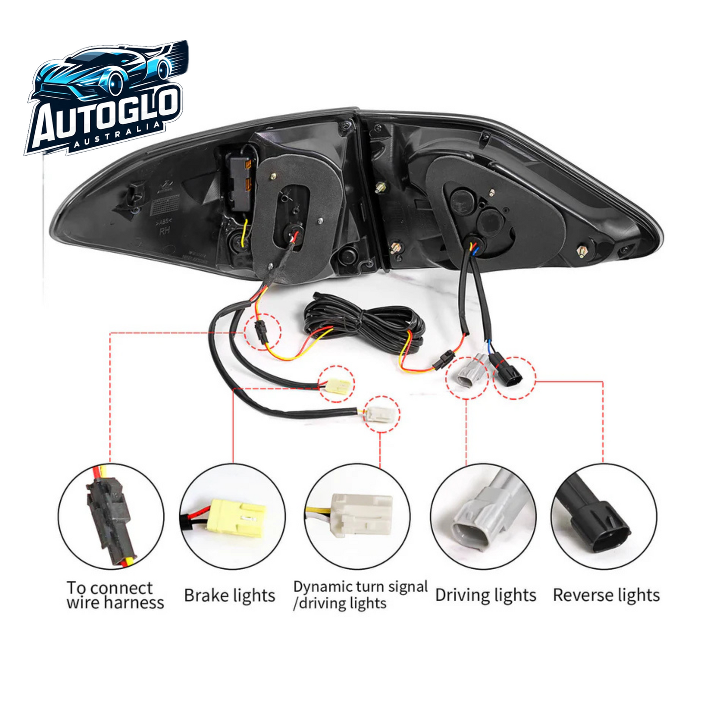 Autoglo Australia LED Tail Lights for Lexus RX350 RX450 RX270 2009-2015