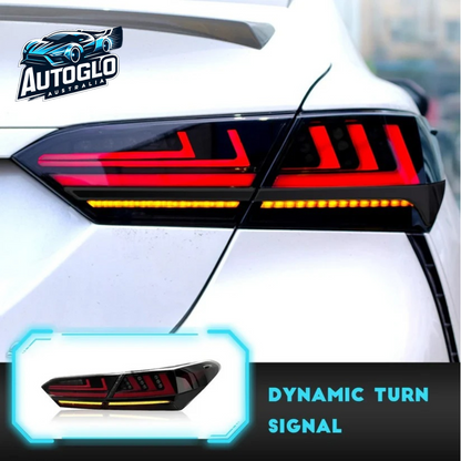 Autoglo Australia Taillights Fit/For Toyota Camry 2018-2021 With black strip