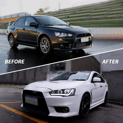 VLAND LED Headlights for Mitsubishi Lancer CF CJ EVO X Sedan (2007-2018)
