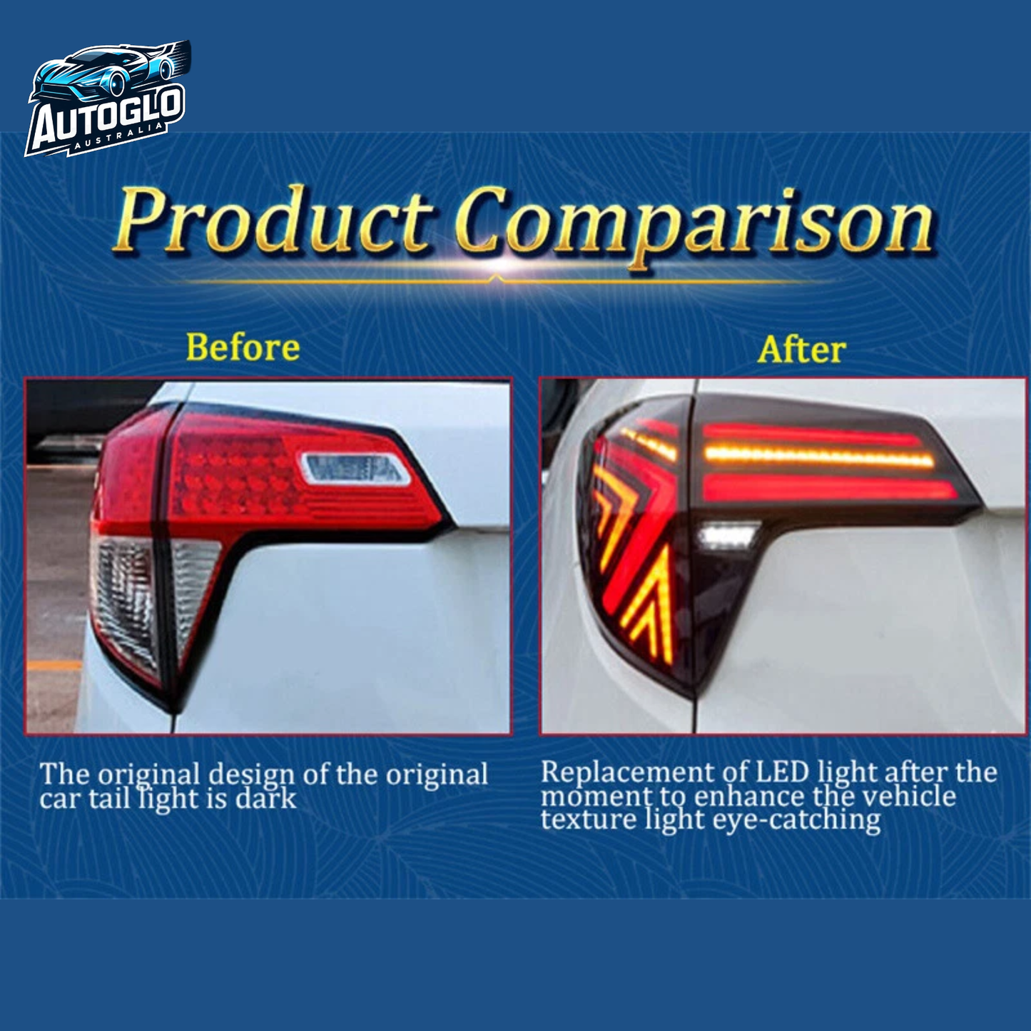 Autoglo Australia Honda Vezel / HR-V 2014–2022 LED Tail Lights