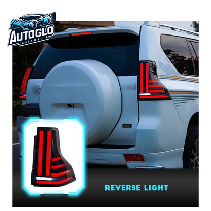 Autoglo Australia 2010-2021 LED Tail Lights For Toyota Land Cruiser Prado