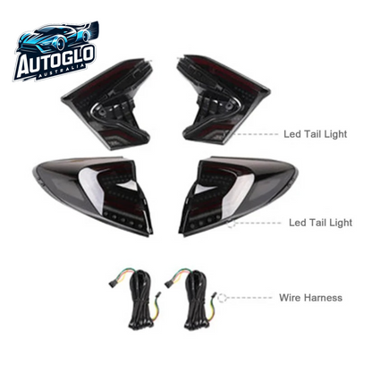 Autoglo Australia Taillights Fit/For Toyota C-HR 2018-2020