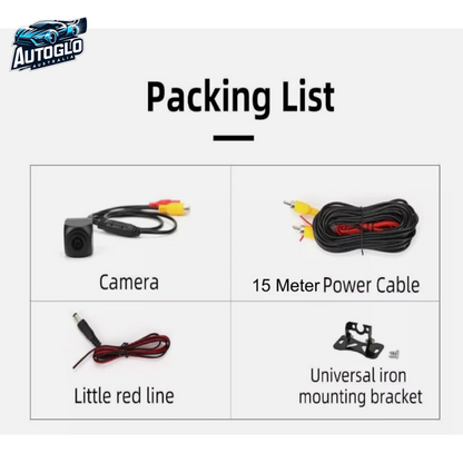 Autoglo Australia AHD HD 1080P 10M Reverse Car Rear View Backup Parking Camera Waterproof IR