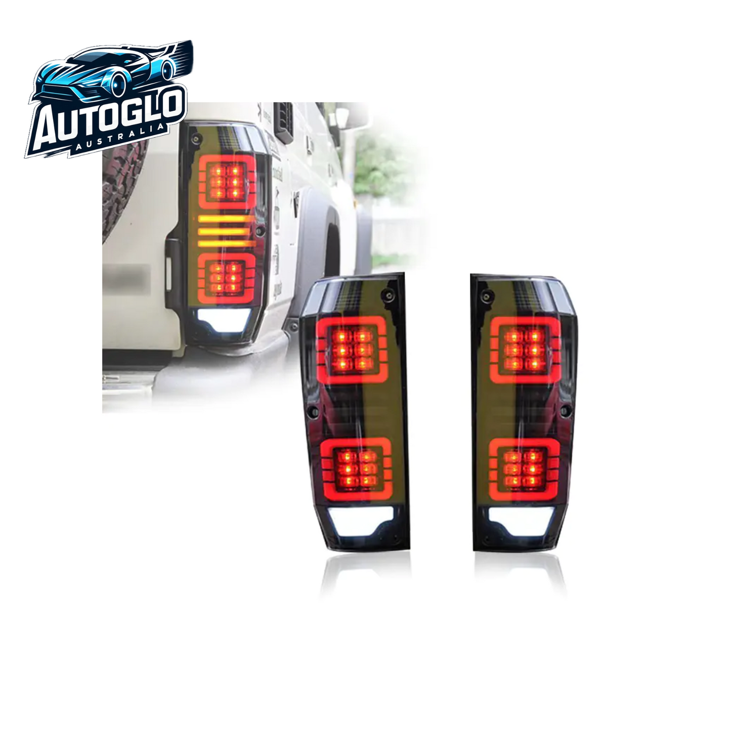 Autoglo Australia Brand New Led Taillights for 1984-2020  Toyota Land Cruiser LC76