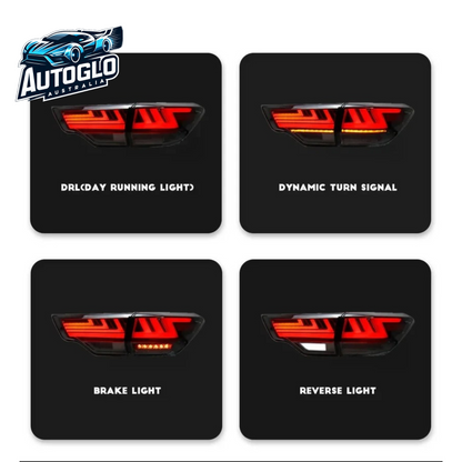 Autoglo Australia Taillights Fit/For Toyota Highlander 2014-2019