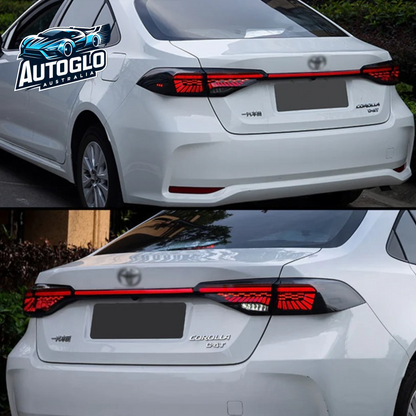 Autoglo Australia Tail Lights For Toyota Corolla 2020-2024 middel east version with Intermediate lamp