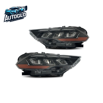 Autoglo Australia LED Headlights for 2018 - 2022 Ford Mustang with start-up Animation