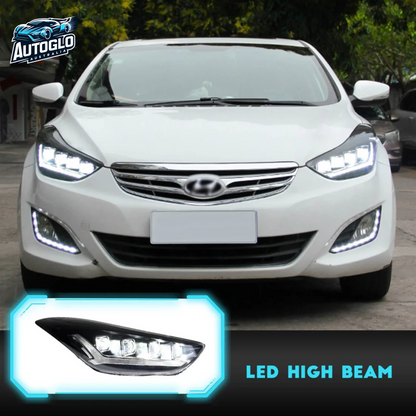 Autoglo Australia For Hyundai Elantra 2011-2015 Full LED Headlights
