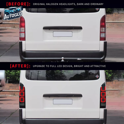 Autoglo Australia Toyota Hiace 2005–2018 LED Rear Tail Lights