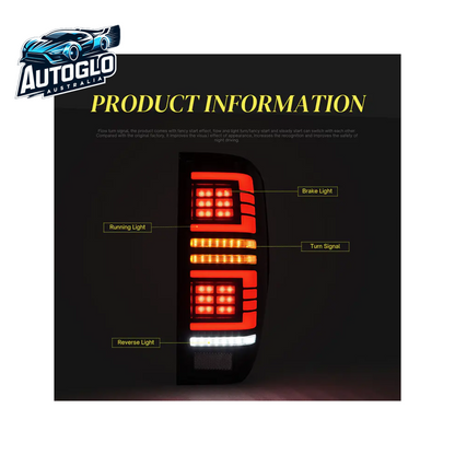 Brand New Led Taillights For 2012 -2020 Ford ranger t6 t7 t8