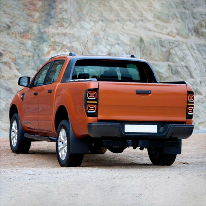 VLAND Full LED Tail Lights For Ford Ranger T6 2012-2018 With Sequential Signals