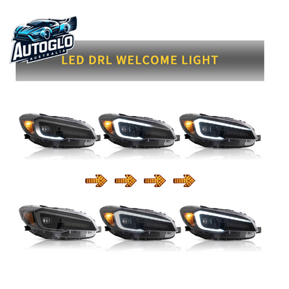VLAND LED Projector Headlights For Subaru WRX 2015-2020 WRX STI 2015-2021