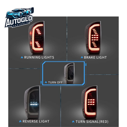 VLAND LED Headlights & Tail Lights Compatible With Toyota Tacoma 2016-2019