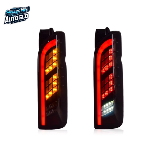 Autoglo Australia Toyota Hiace 2005–2018 LED Tail Lights DRL Signal Brake Reverse