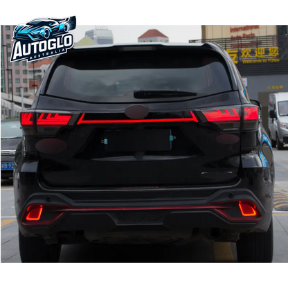 Toyota Kluger Smoked / Red Full Led Tail Light 2015-2019