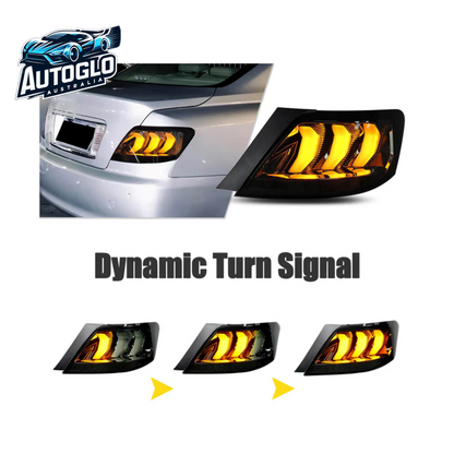 Autoglo Australia LED Taillights 04-09 For Toyota Mark X /Reiz