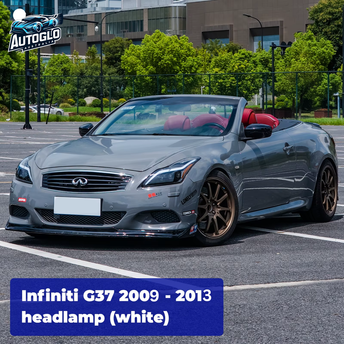 Autoglo Australia Headlight for Nissan Infiniti G37 (2009–2013)