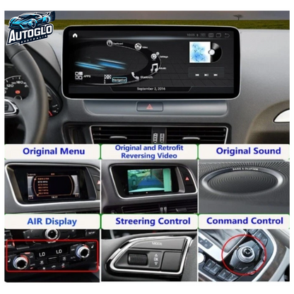 Autoglo Australia 10.25" Android Carplay Car Stereo For Audi A4 B8 A5 CONCERT MMI (2009-16)