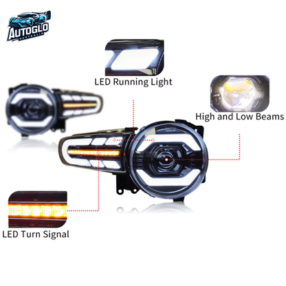Autoglo Australia Headlamp for Toyota FJ Cruiser 2007–2020