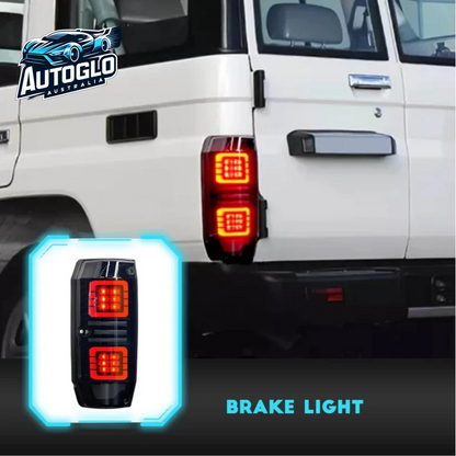 Autoglo Australia Full LED 1984-2021 Tail Lights For Toyota Land Cruiser
