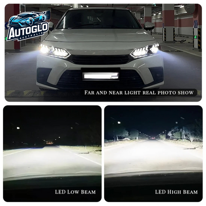 Autoglo Australia LED Headlights for 2022-2023 11th Gen Honda Civic with Start UP V2