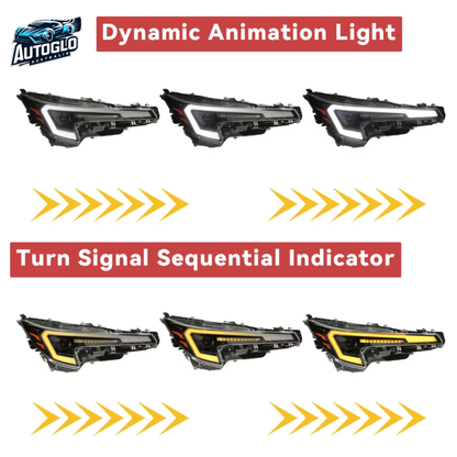 Autoglo Australia Headlights for Toyota Corolla 2020–2025