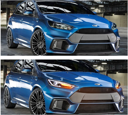 VLAND 2Pcs LED Projector Headlights For 2015-2018 Ford Focus W/Sequential Signal