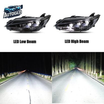 Autoglo Australia LED Headlights For Toyota Camry 2015-2017 DRL Start UP Animation