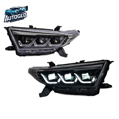 Autoglo Australia 2011-2013 Toyota Highlander LED Headlights Demon eyes