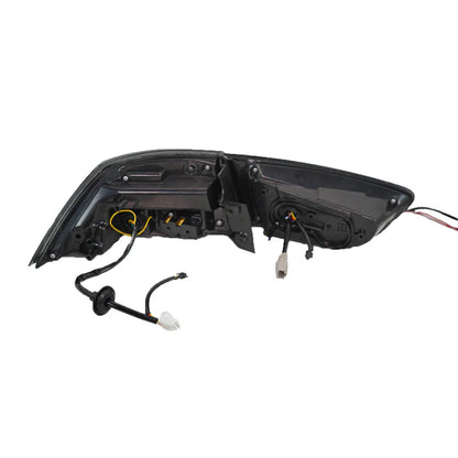 LED Smoked Tail Lights for Mitsubishi Lancer 08-17 EVO X Start Up Animation Rear Lights V2