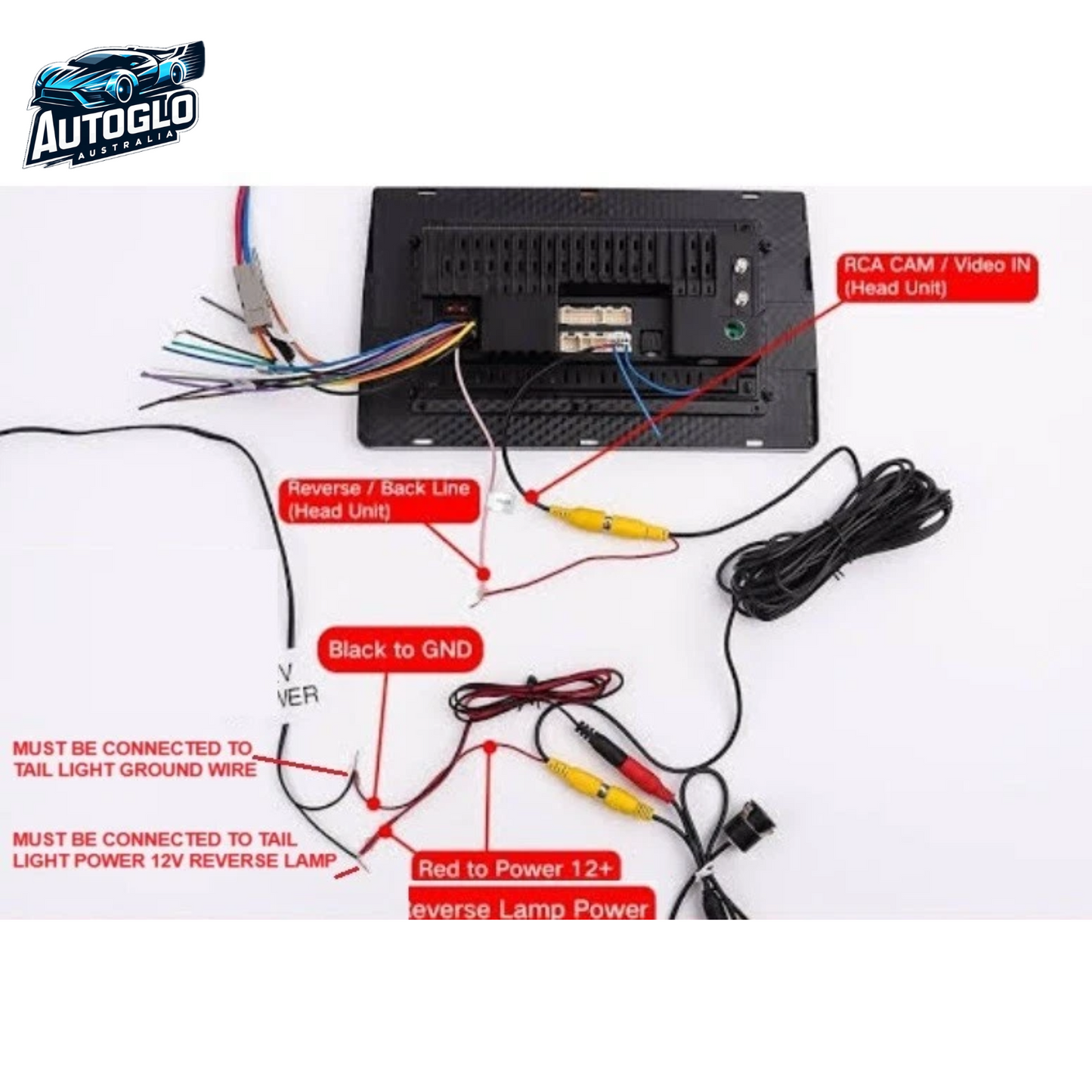 Autoglo Australia 9" Carplay Android GPS Navi For Hyundai I45 Santafe 2013-17 WiFi + Rev. Camera