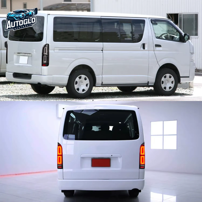 Autoglo Australia Toyota Hiace 2005–2018 LED Tail Lights Rear Lamp 200 Series