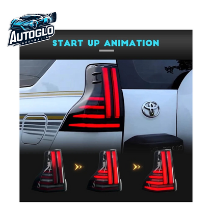 Autoglo Australia 2010-2021 LED Tail Lights For Toyota Land Cruiser Prado