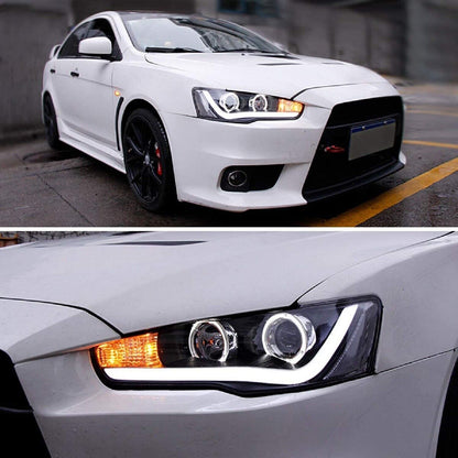 VLAND LED Headlights for Mitsubishi Lancer CF CJ EVO X Sedan (2007-2018)