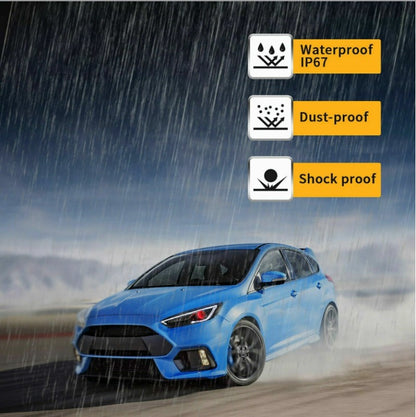 VLAND Red Demon Eyes LED Headlights for Ford Focus 2015-2018 Sequential Signals