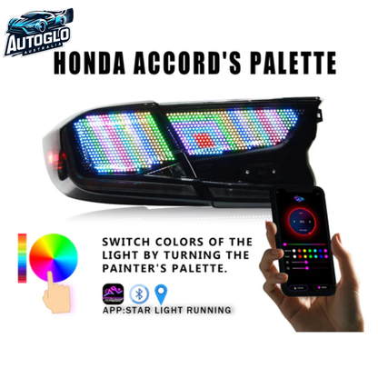 Autoglo Australia Honda Accord 2018-2022 RGB Digital Tail Lights