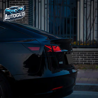 Autoglo Australia Smoked LED Tail Lights for 2017 -2023 Tesla Model 3 Y