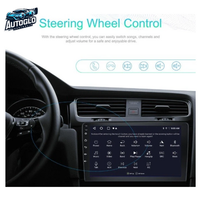 Autoglo Australia 10.1" Android Carplay GPS BT WiFi Stereo for FIAT 500 (2GB+32GB) 2010-15