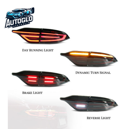 Autoglo Australia For LED Taillights For Toyota Corolla US 2020-2024 Start UP Animation