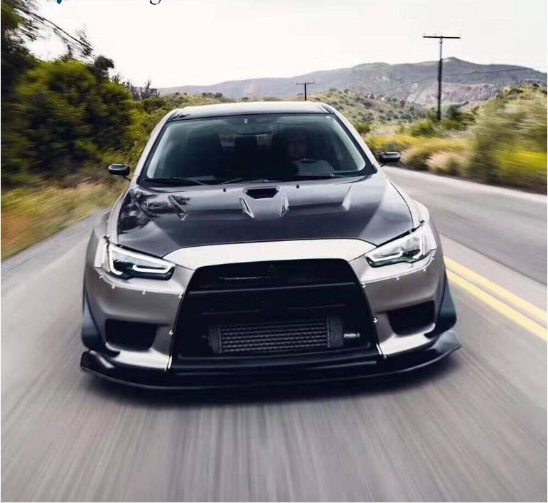 VLAND LED Projector Headlights + D2H LED Bulbs For 2008-2017 Mitsubishi Lancer