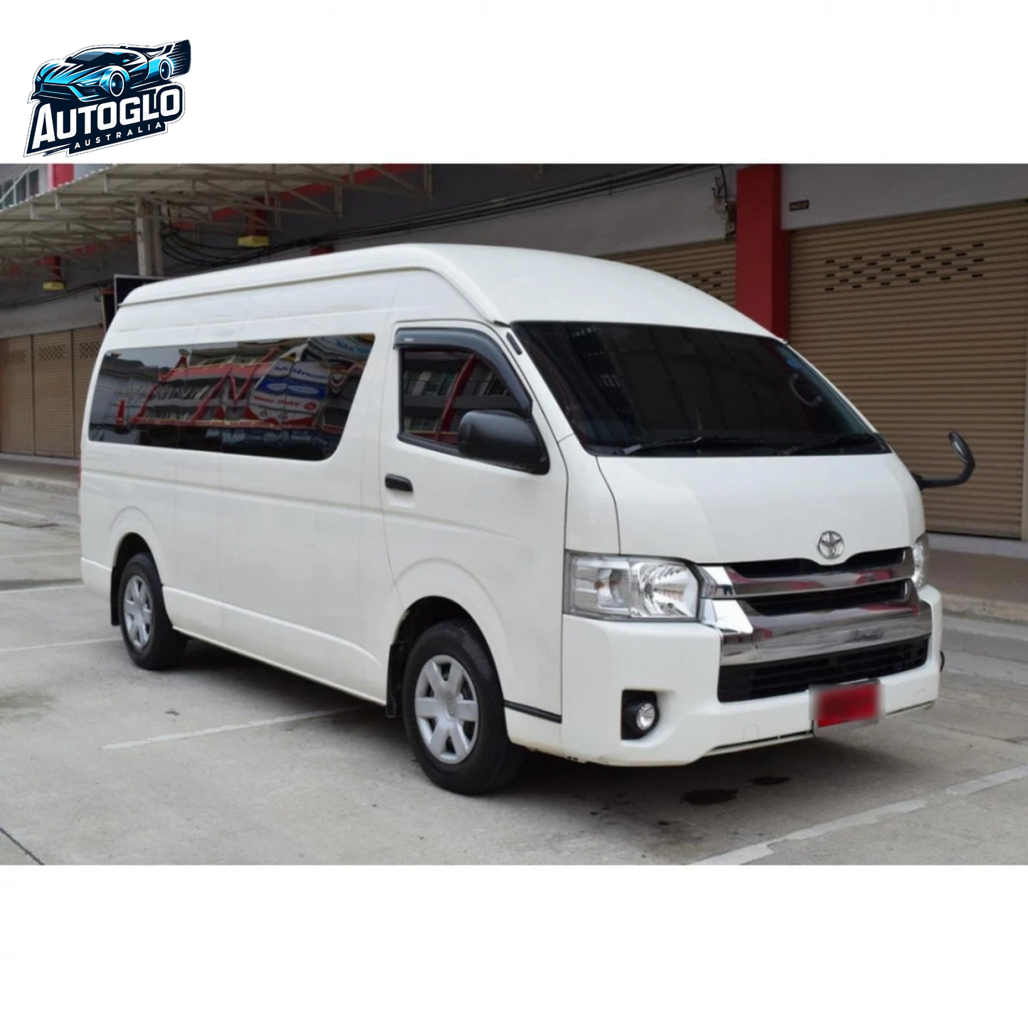 Autoglo Australia Toyota Hiace 2005–2018 LED Tail Lights Smoke Lens