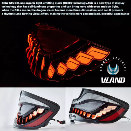VLAND LED Tail Lights for BMW M2 F22/F23/F87 (2014-2020)