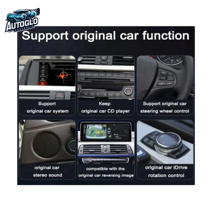 Autoglo Australia BMW 3 Series E90/91 5 Series E61/61 12.3" XL FHD Carplay Android Stereo BT CCC