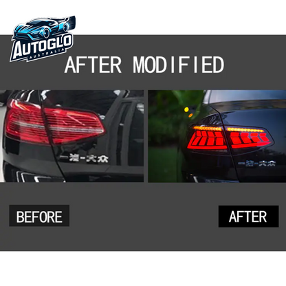 Autoglo Australia High-Performance LED Tail Lights for Volks Wagen Passat 2017-2019 | Plug & Play Upgrade