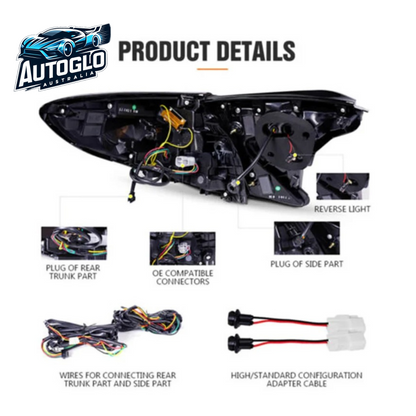 Autoglo Australia Taillights Fit/For Toyota C-HR 2018-2020