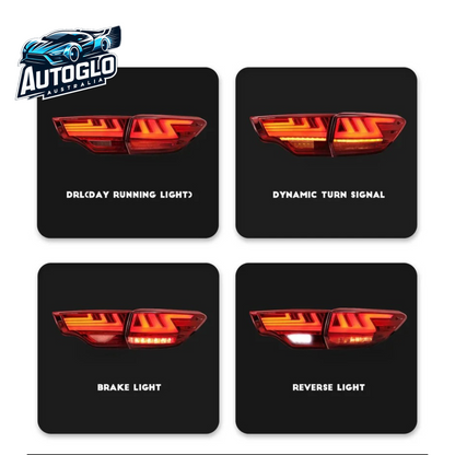 Autoglo Australia Taillights Fit/For Toyota Highlander 2014-2019