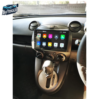 Autoglo Australia 9" CarPlay Android For MAZDA 2 (2007 -14) GPS BT WiFi (2GB+32GB)