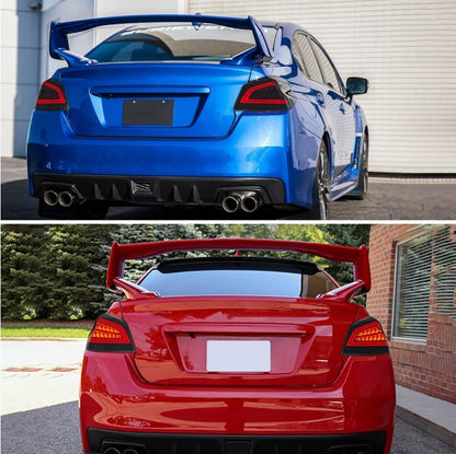VLAND Smoked Lens LED Tail Lights For 2014-2021 Subaru WRX & Subaru WRX STI With sequential Signals