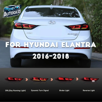 Autoglo Australia LED Tail Light For Hyundai Elantra 2016-2018