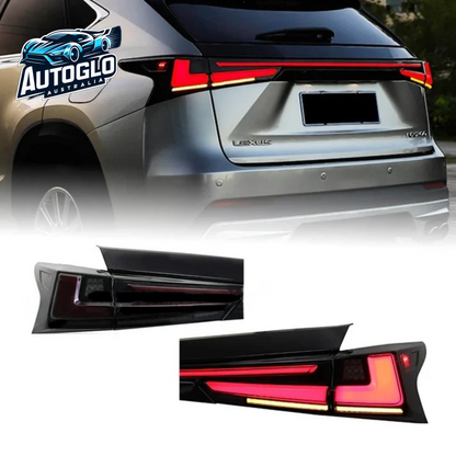Autoglo Australia for Lexus NX200 NX300 LED Tail Lights And intermediate lamp 2014-2022